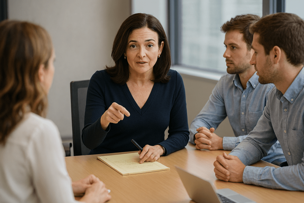 Sheryl Sandberg’s Secret to Effective Meetings: Assigning Roles for Clarity and&nbsp;Action