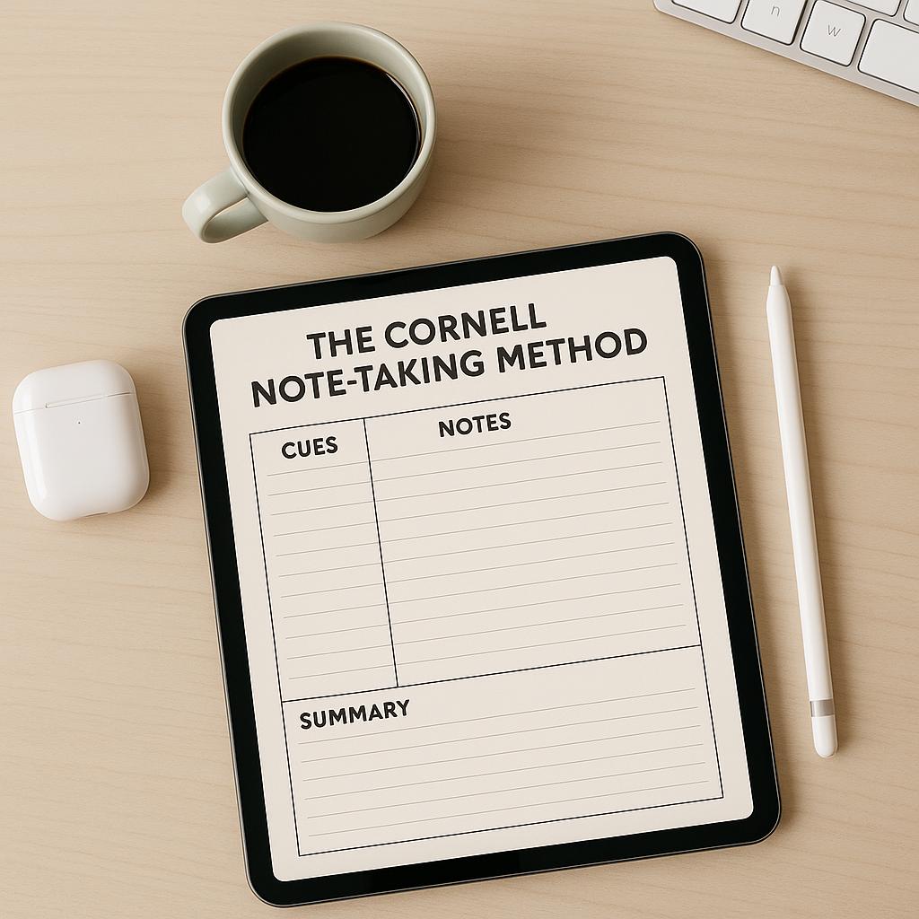 The Cornell Note-Taking Method: Structure That&nbsp;Sticks