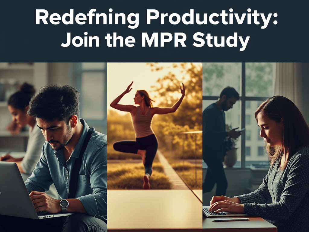 Redefining Productivity: Join the MPR&nbsp;Study