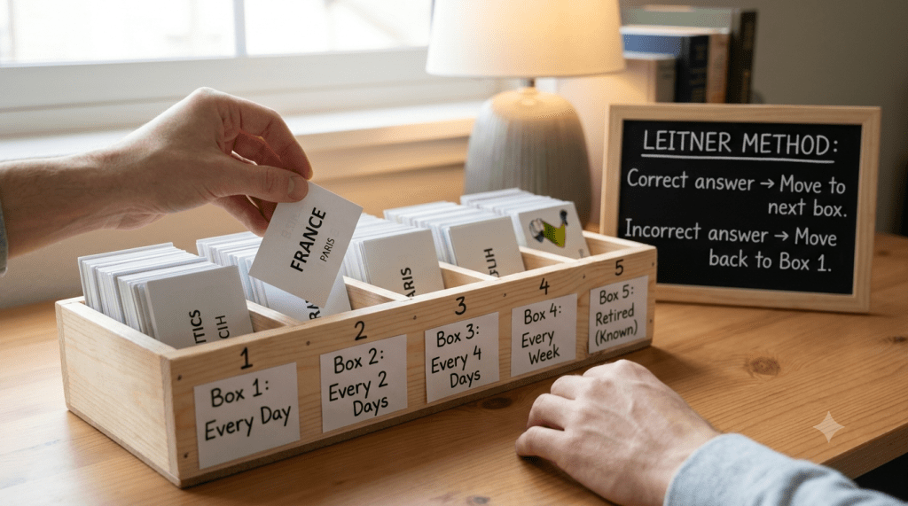 The Leitner System: Study Less, Remember More